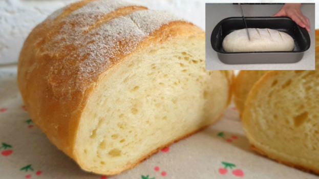 Dokonalý, rychlý recept na domácí chlebíček